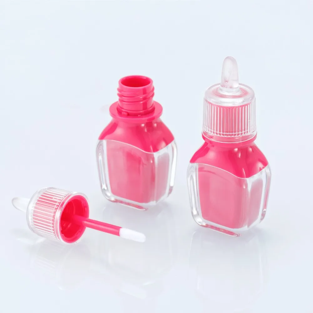 

10/30/50pcs Empty Red/Pink Lip Gloss Tube Mini Plastic Lip Balm Storage Container Rose Lip Stick Packaging Bottles Free Shipping