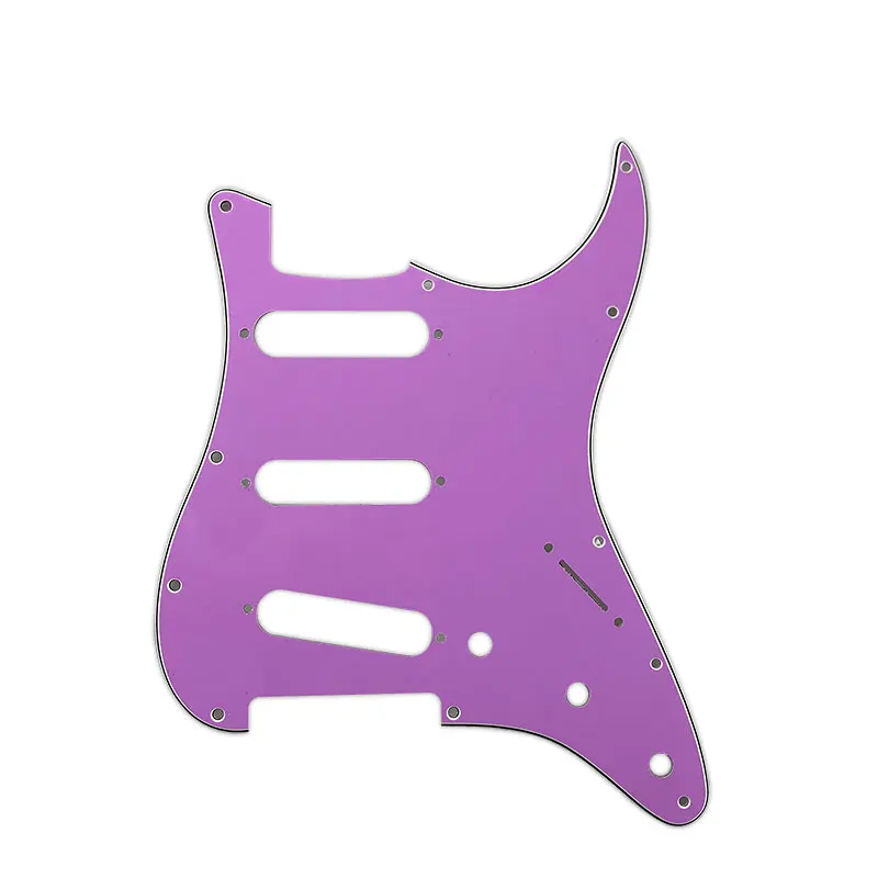 Pleroo Custom Guitar pickgaurd-для 72 ✑ винтовых отверстий стандартных St накладка на гитару SSS