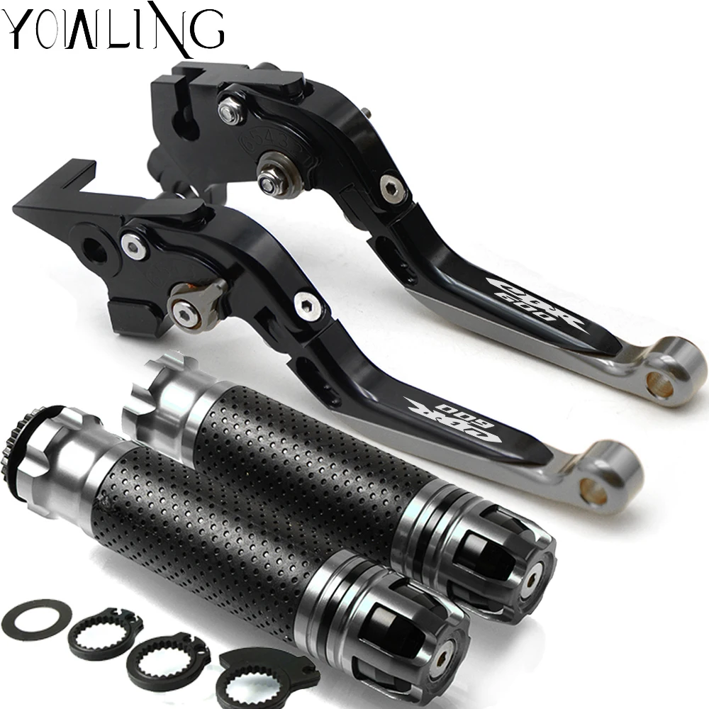 

Motorcycle Brake Clutch Levers Handlebar grip Handle Hand Grips For HONDA CBR600 F2,F3,F4,F4i 1991-2007 92 93 94 95 96 97 98 99