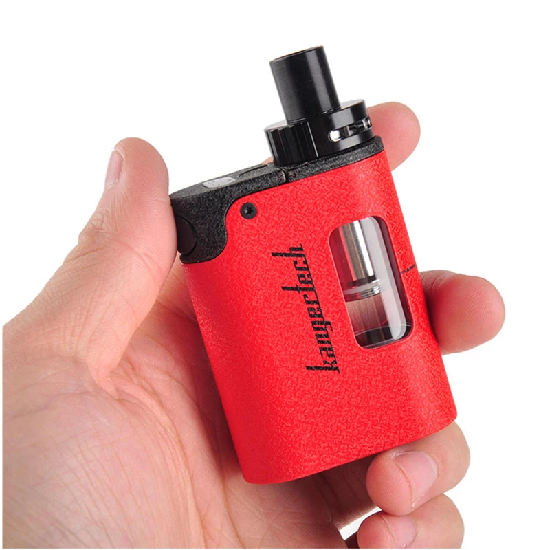 Стартовый набор KangerTech TOGO Mini 15 Вт 1600 мАч бак атомайзера 1 9 мл CLOCC 0 Ом Черная Головка