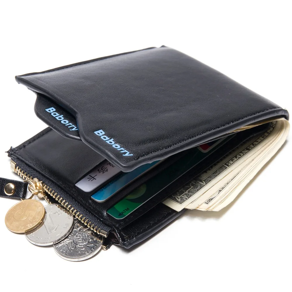 

Coin Purse Men wallets coin purse mens wallet male money purses Soft Card Case New classic soild pattern design Baborry 2022