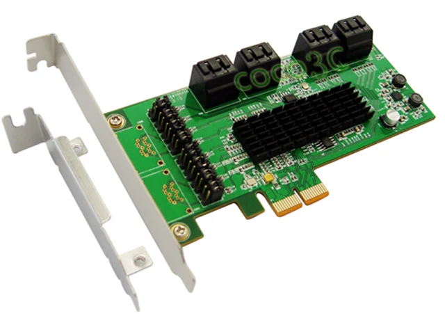 Набор микросхем Marvel 8 портов s SATA 6 ГБ PCI Express плата контроллера PCI-e к 3 0 конвертер Sup