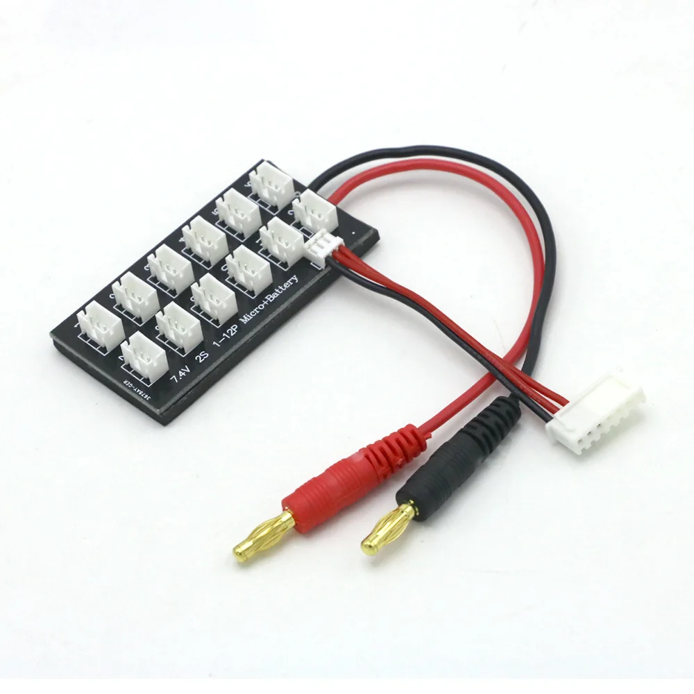 12 ячеек Paraboard параллельная шариковая зарядная плата для радиоуправляемого