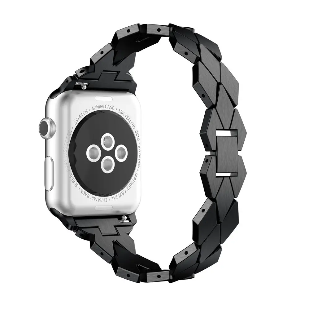 Сплав Сталь браслет для apple watch 5 band для меня ремешок для наручных часов серии 1/2/3/4/5 40 мм 44 мм, 42 мм, 38 мм, ремешок умные аксессуары