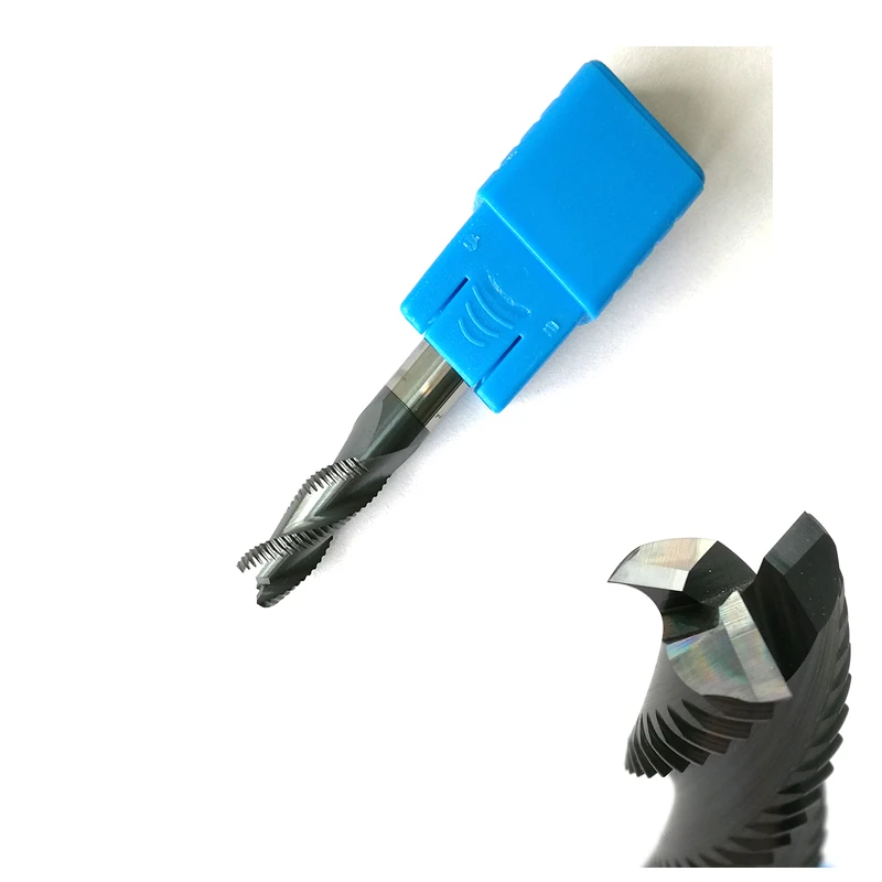 

4mm hrc55 D4*11*D4*50 3 Flutes Roughing end mill Spiral Bit Milling Tools CNC Endmills Router bits