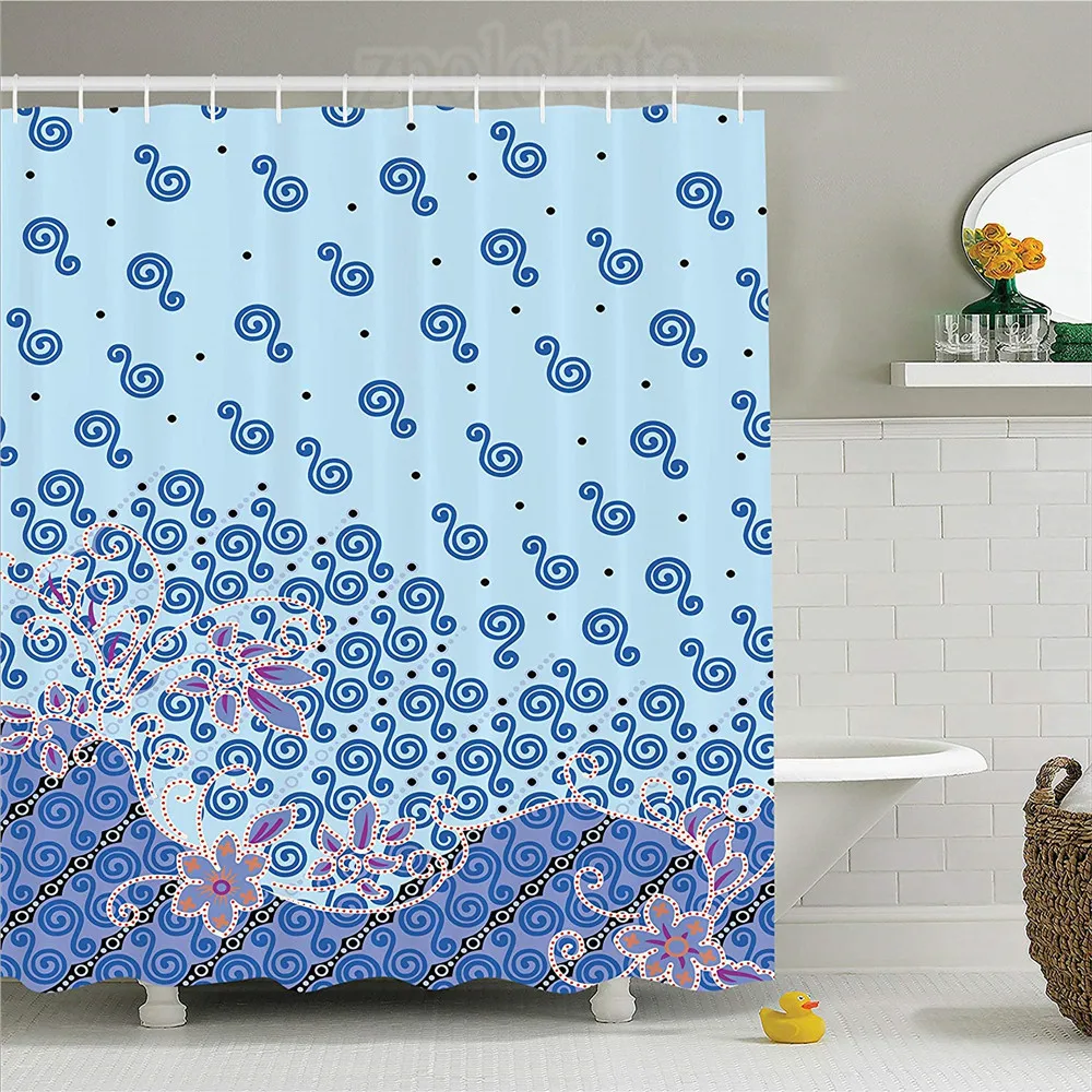 Батик Декор занавеска для душа скандинавский Interlace Узел формы с культивными