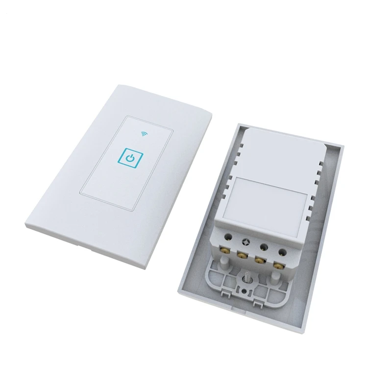 Wifi Smart Switch Walling Light US Standard Home Automation Control Сенсорный Экран с пультом дистанционного