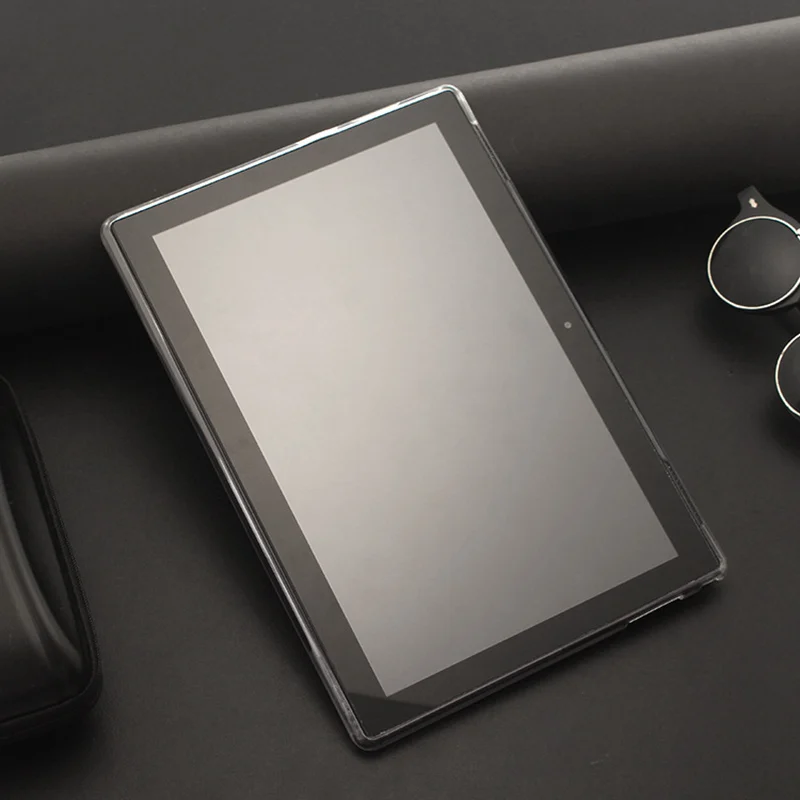 Чехол для Lenovo Tab P10 ТПУ 10 1 дюйма Прозрачная черная белая задняя крышка фотозащита