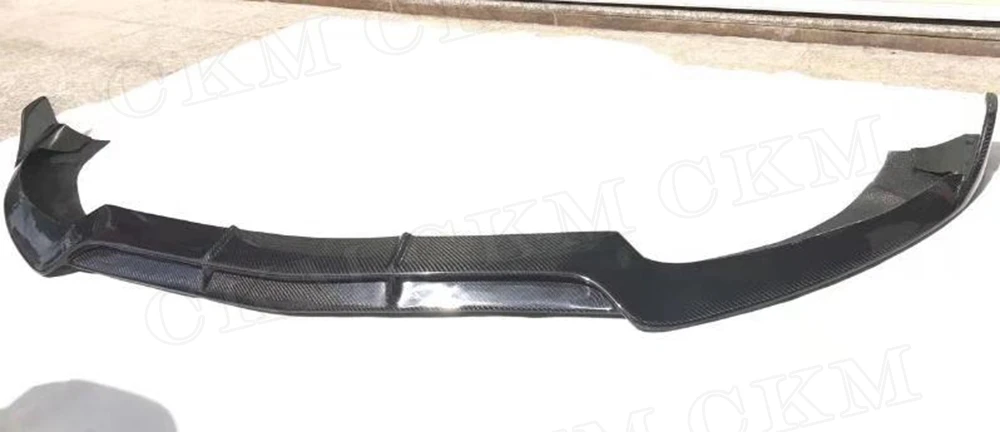 Передний бампер из углеродного волокна класса C спойлер для Mercedes Benz W205 спортивный