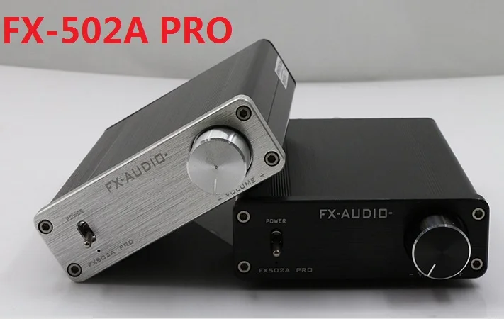 fx-аудио FX-502A PRO HiFi 2,0 полный цифровой аудио усилитель мощности 50 Вт+ 50 Вт с DC24V/4A адаптер питания