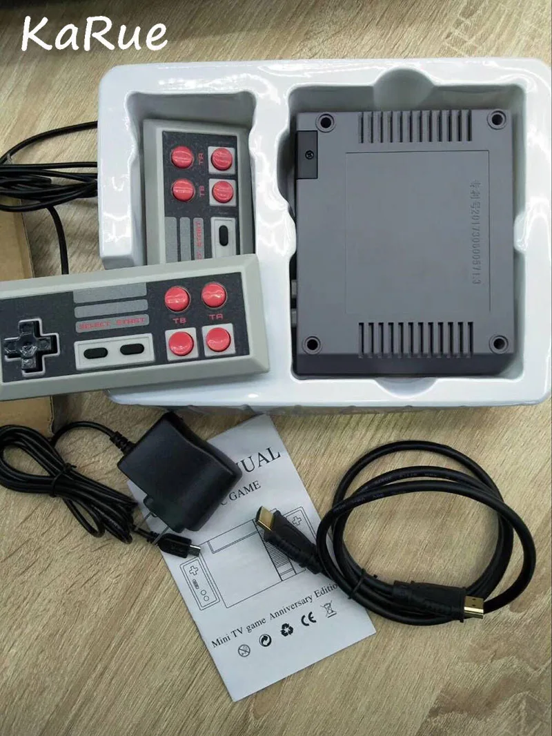 KaRue N HD HDMI Out Ретро Классический Портативный игровой плеер семья ТВ Видео игровая консоль детство встроенные 600 игры