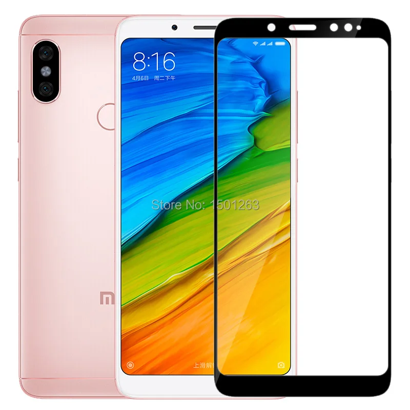 10 шт. для Xiaomi Redmi Note 5 Pro Полное покрытие закаленное Стекло Экран протектор чехол