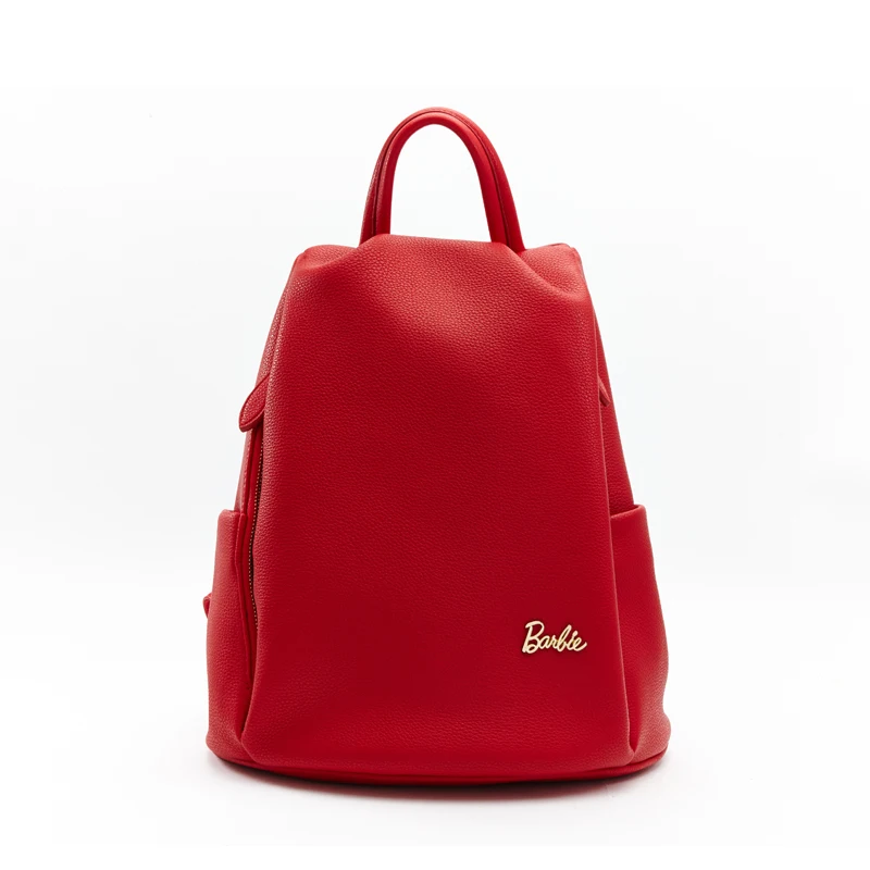 Barbie Женский Рюкзак красный искусственной кожи кожаные женские модные сумки