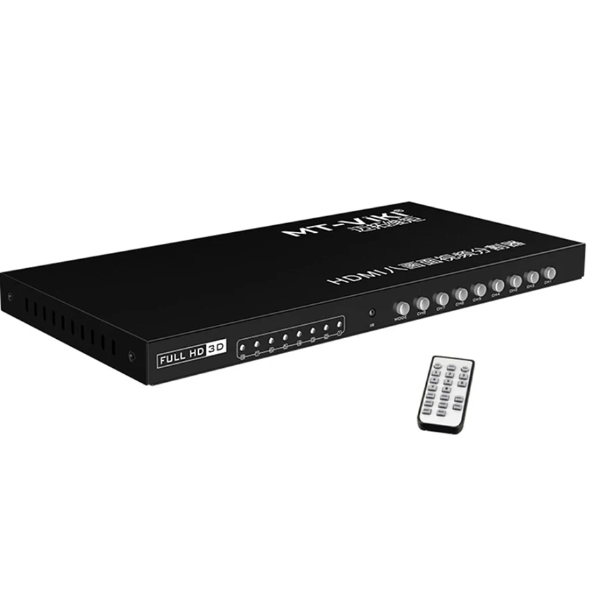 8X1 HDMI мультипросмотр в режиме реального времени с функцией бесшовного