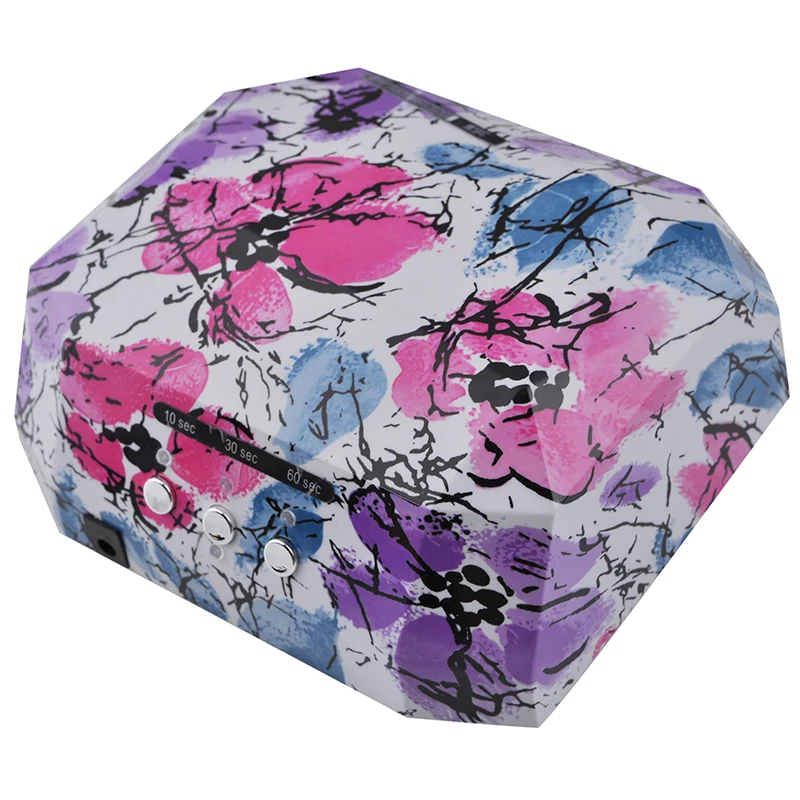 УФ лампа для сушки гель лака 36 Вт светодиодная ногтей ромбовидная маникюра Гель