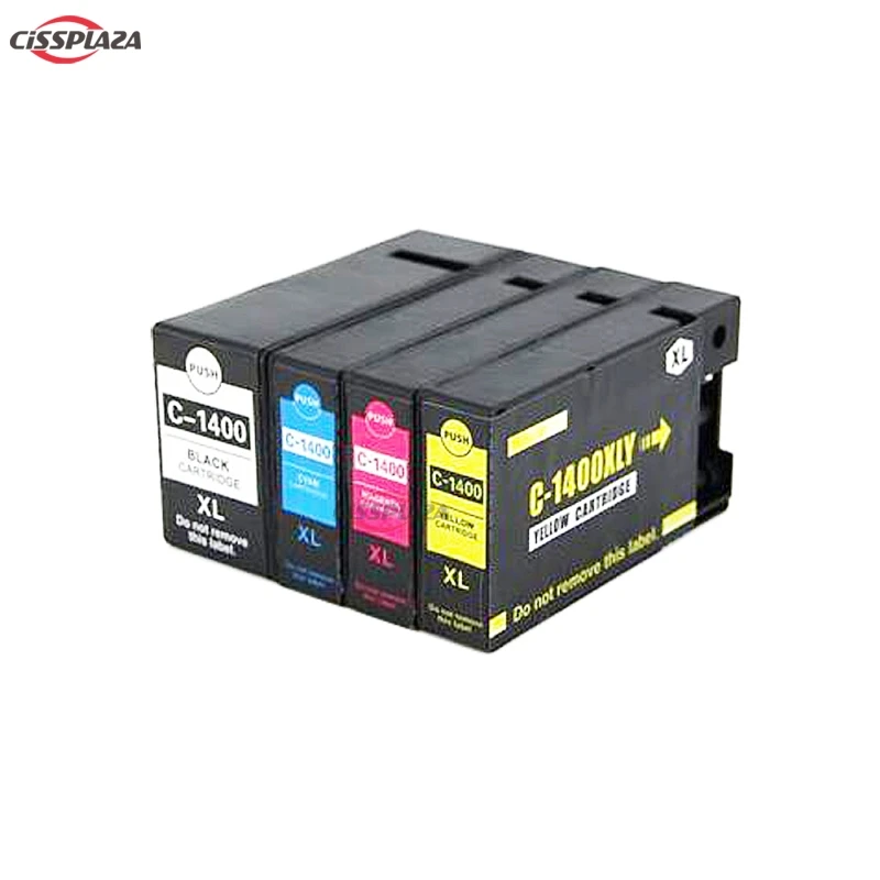 Чисsplaza совместимый чернильный картридж 4 цвета для Canon MAXIFY MB2340 MB2040 MB2140 MB2740