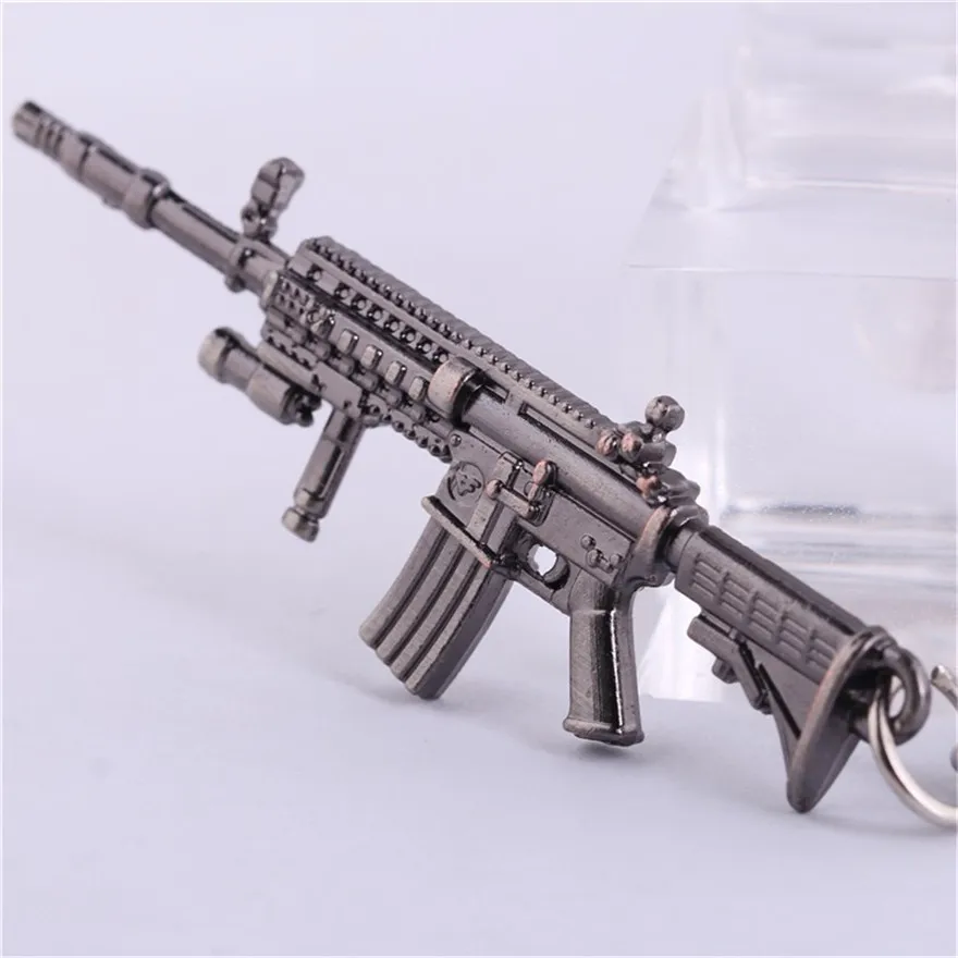 Новинка брелок для ключей CS GO AK47 мужской Снайпер M4A1 | Украшения и аксессуары