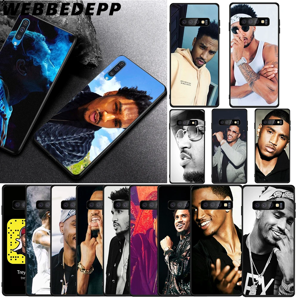 Мягкий чехол WEBBEDEPP Trey Songz для Samsung Galaxy A3 A5 A6 Plus A7 A8 A9 J6 | Мобильные телефоны и
