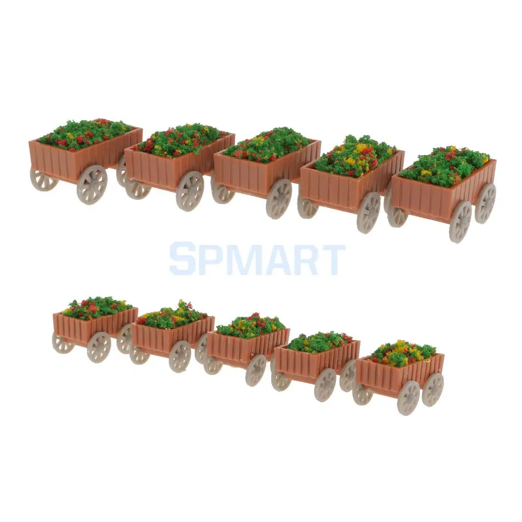 5 шт. модель Flowerbed Park Garden Railway Border Parterre 1:50 O Scale | Игрушки и хобби