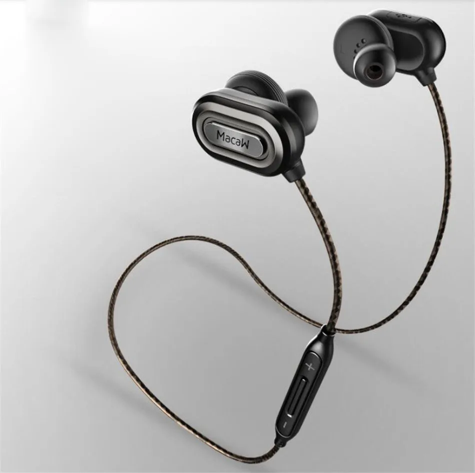 Macaw T1000 беспроводные наушники Aptx Hd Спортивные Bluetooth наушники с басами водонепроницаемые гарнитура с микрофоном для бега