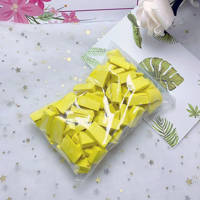 Yellow 70 шт. губки слизи бусинки кусочки дополнение поставки слаймов аксессуары наполнитель подвески для слизи пены кусок глины грязи модель инструмента - Цвет: Yellow