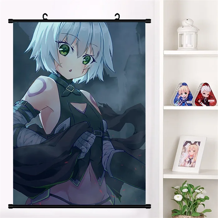 Аниме игра Fate/Apocrypha Fate/Grand Order Jack the RipperWall прокрутка плакат мультфильм настенные подвесные плакаты домашний декор - Цвет: G