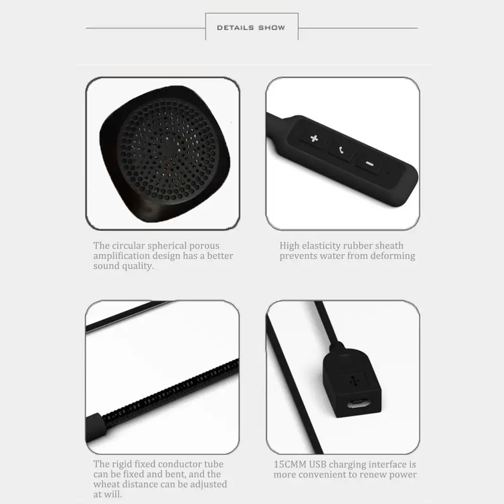 Мотоциклетная гарнитура MH03 для шлема мотоцикла музыки GPS автомобильный Стайлинг