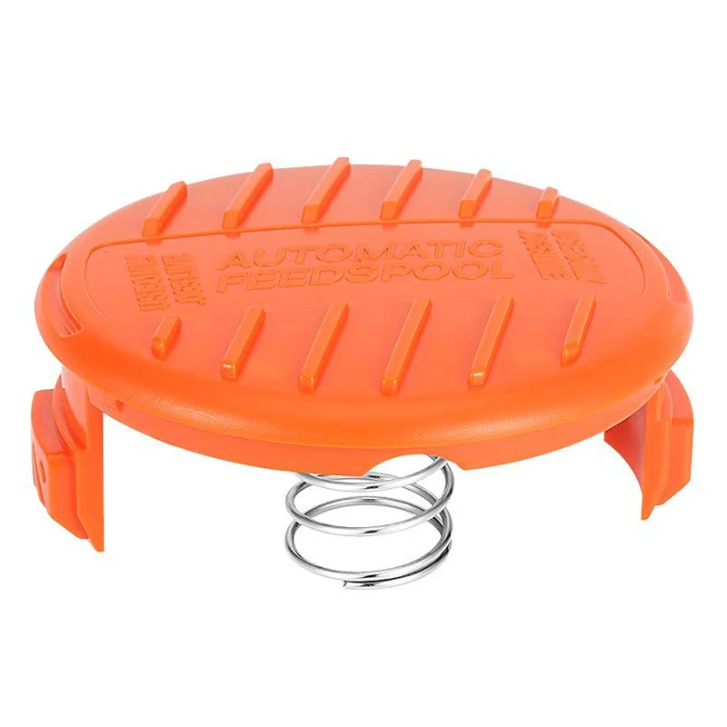 New 8-Pack RC-100-P Replacement Spool Cap Covers and Spring for Black-Decker AFS Trimmer GH600 NST2018 CST2000 | Инструменты
