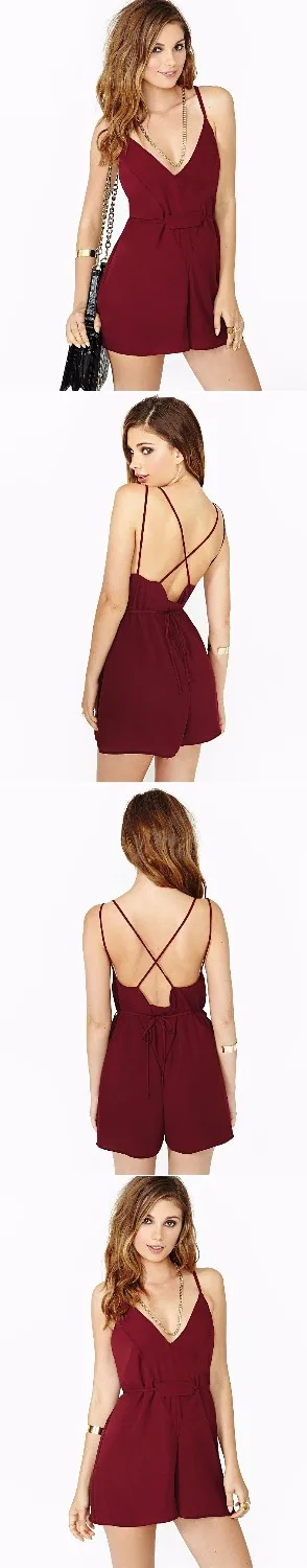 Модная женская одежда Европейская сексуальная открытая спина V Lead Back Crossing Camisole