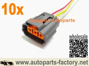 Longyue 10 шт. 3 Way катушка зажигания Разъем косичка 6