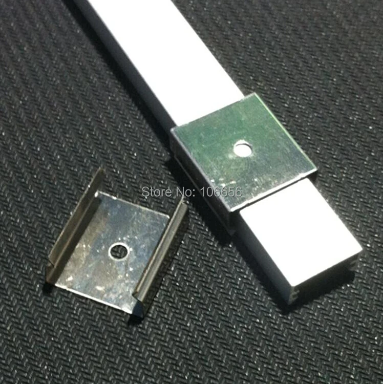 U-образный алюминиевый профиль Жесткая светодиодная лента средние зажимы 100