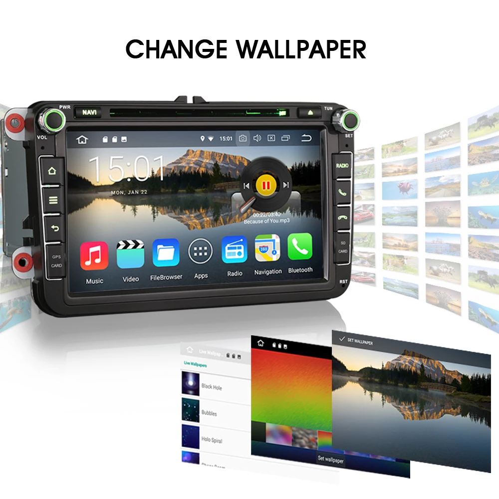 Автомагнитола 8 дюймов DAB + Android 0 DVR DTV DVD Wi Fi 3G OBD GPS радио RDS BT навигация для VW PASSAT Golf