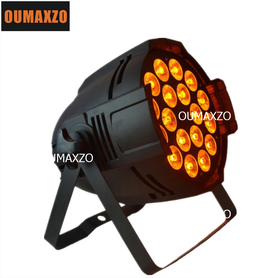 DMX512 светодиодный par Светильник 18pcs 15 W RGBWA 5in1 Крытый стандартная прикроватная