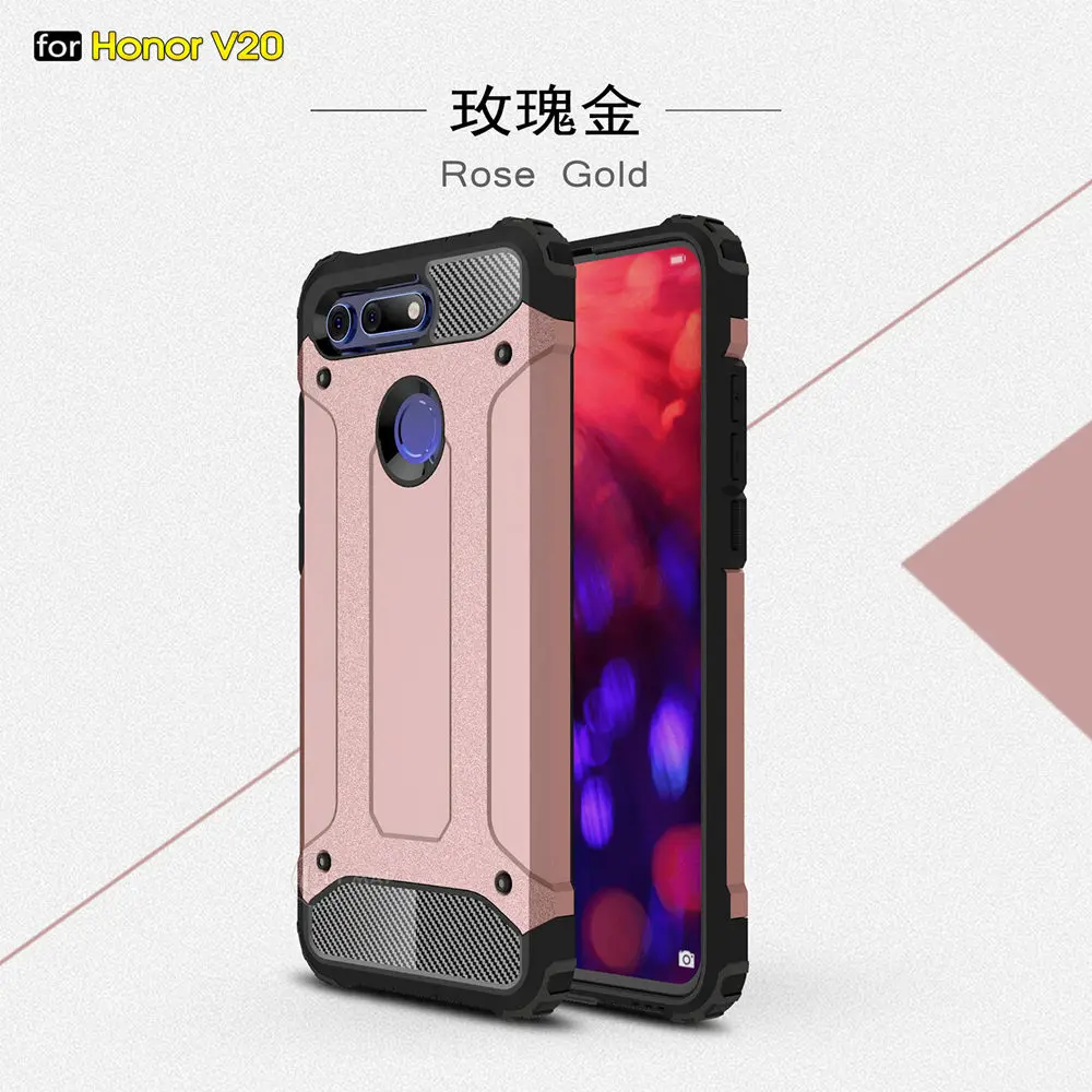 Защитный чехол для Huawei Honor V20 PCT-L29 силиконовый Жесткий защитный телефона View 20 V PCT L29