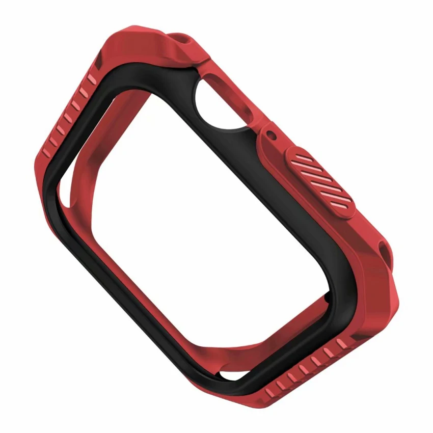 Жесткий защитный чехол из силикона и поликарбоната для Apple Watch 5, 4, 40 мм, 44 мм, защитный чехол-бампер для iWatch Band Series 3, 2, 1, 38 мм, 42 мм