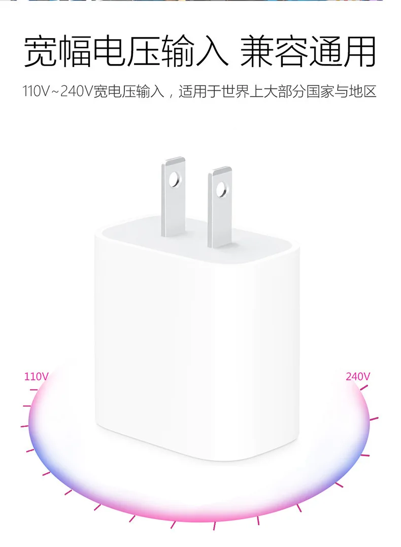 18 Вт Быстрая зарядка PD зарядное устройство для Apple iPhone 11pro max X XR XS Max iPad Pro настоящий usb type C ЕВРО США адаптер питания для путешествий