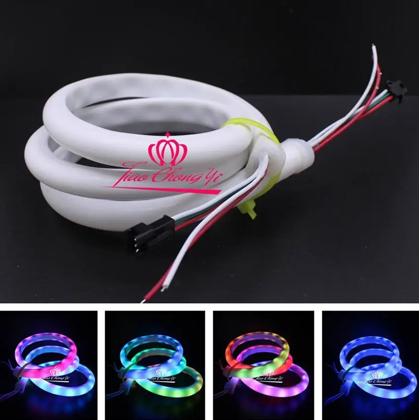 

3M-WS2811-60Led-M-RGB-Dream-Full-color-The-neon-lights-LED-strip-Milky-white