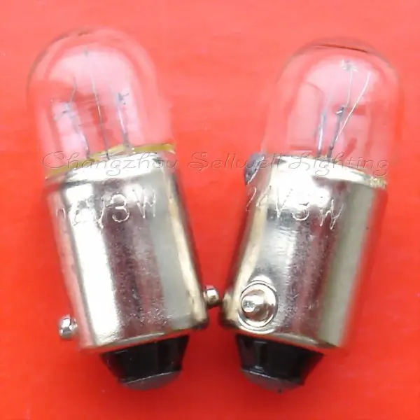 Free Shipping 24v 3w Ba9s Great!miniature Lighting Lamps A568