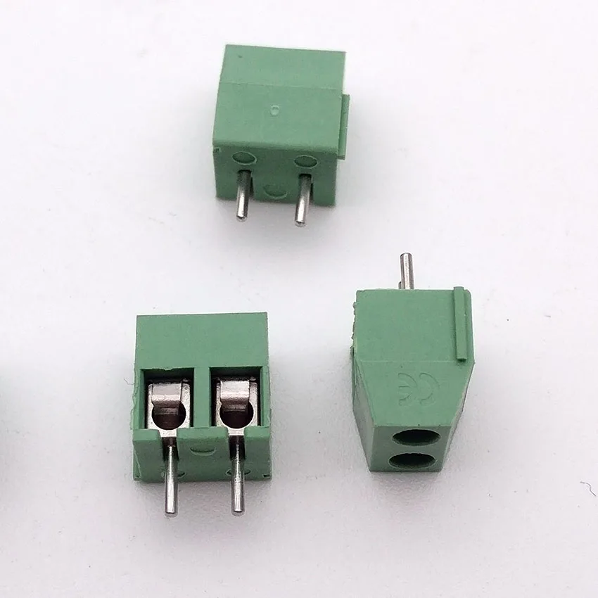 (100 шт./лот) коннектор для винтовой клеммной колодки печатной платы стандартный