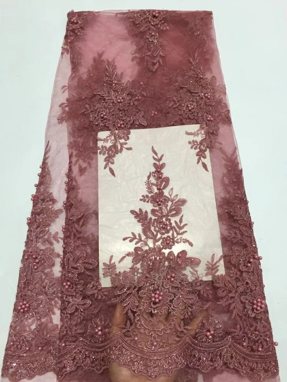 

African Lace 2018 High Quality African Tulle Lace Fabric royal blue Velvet 3d flower French Net Lace For Women Dress ZXN69