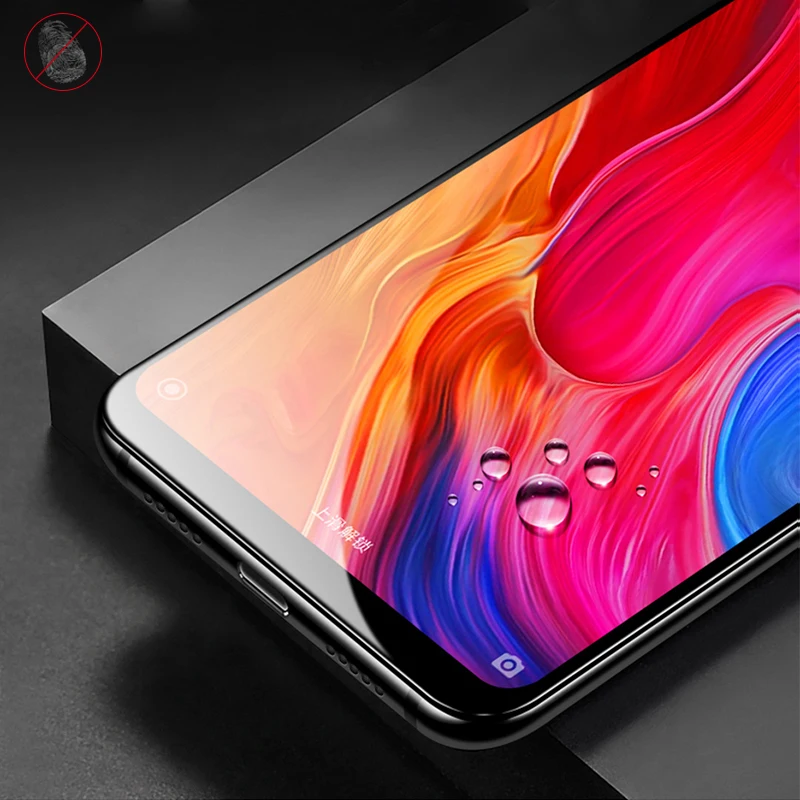 CHYI изогнутое стекло для Xiaomi Mi 8 защита экрана полный клей лучшее прилегание