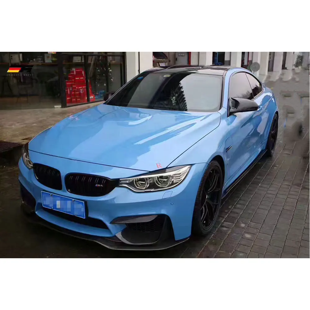 Боковые юбки для M3 M4 из углеродного волокна фартук BMW F80 Sedan F82 F83 Coupe 2012 2017 боковые