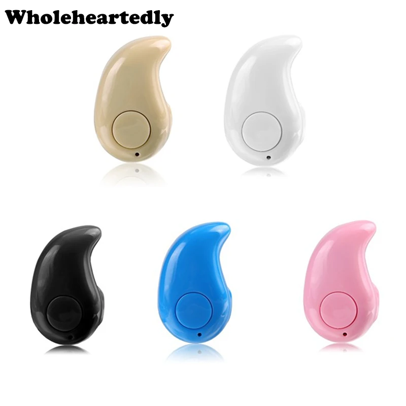 Невидимые Мини Bluetooth наушники Беспроводные свободные руки стерео в ухо