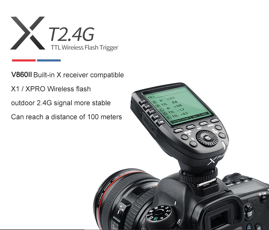Вспышка Speedlite и передатчик Xpro для Canon Nikon Sony Fuji Olympus|Фотовспышки| |