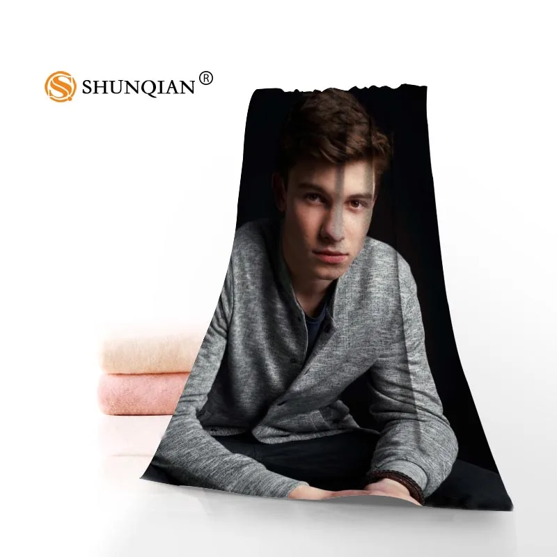 Новинка полотенце Shawn Mendes на заказ хлопковые полотенца для лица с принтом/банные