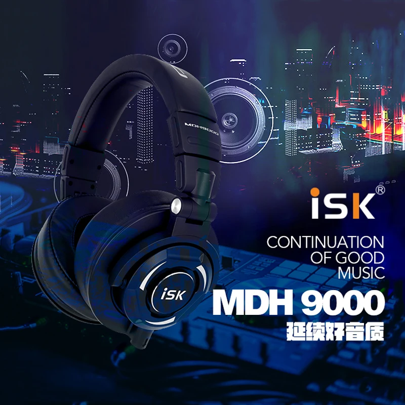 ISK MDH9000 монитор наушники новые оригинальные гарнитура Hifi ecouteur компьютер K Song