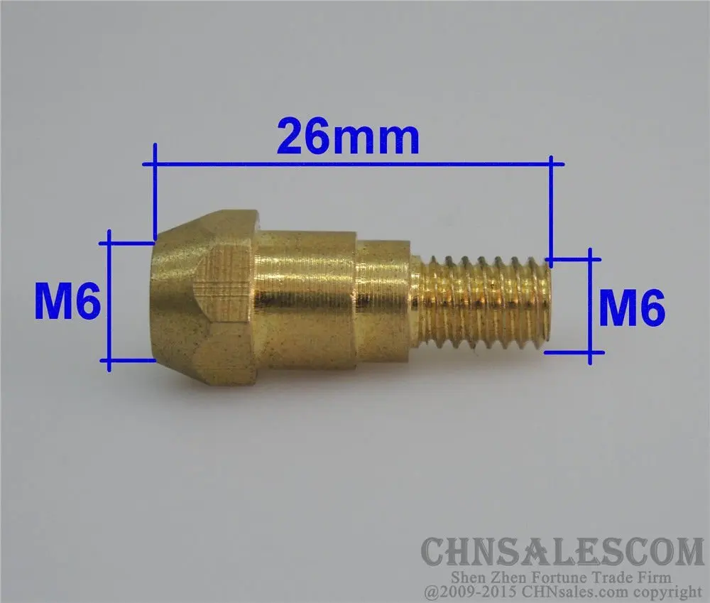 CHNsalescom 59 шт. MB 24KD MIG/MAG сварочный факел Контактный наконечник 0.9x28мм газовое сопло.