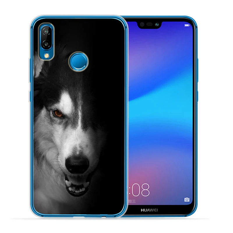 Властный волк для huawei P30 P20 Lite Pro P10 Lite P8Lite P9Lite P Smart mate 9 10 20 Lite Pro Мягкий бампер чехол для телефона