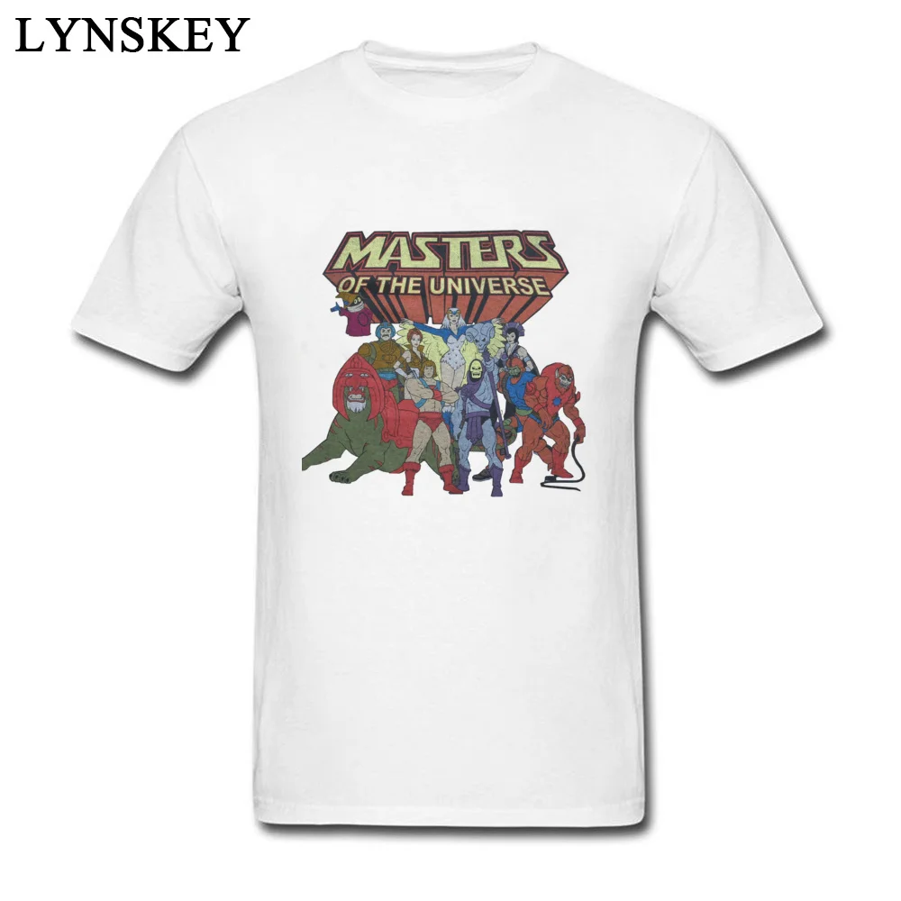 Футболка League Masters Of The Universe Мужская модная летняя одежда большого размера для