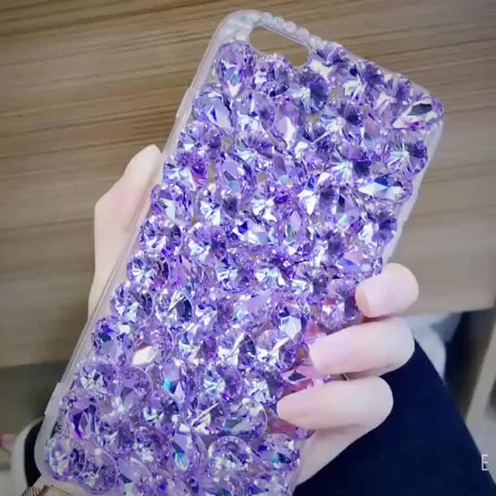Роскошные блестящие плотная Алмазный установлены телефон чехол для LG G7 G6 Q6 V10 V20 V30